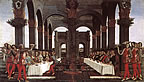 The Story of Nastagio degli Onesti (fourth episode), 1483, Private Collection